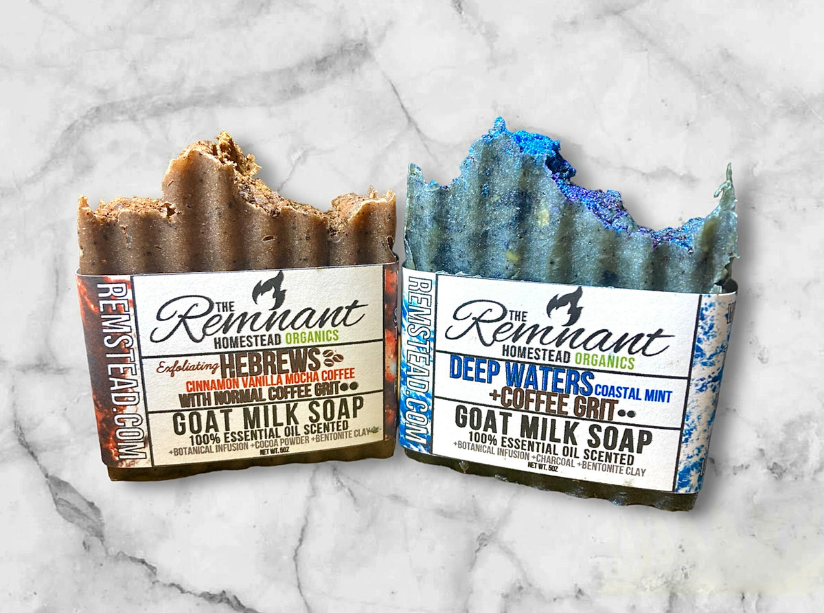 CinnaSwirl Java EO | Goat Milk & Tallow Soap | Exfoliating