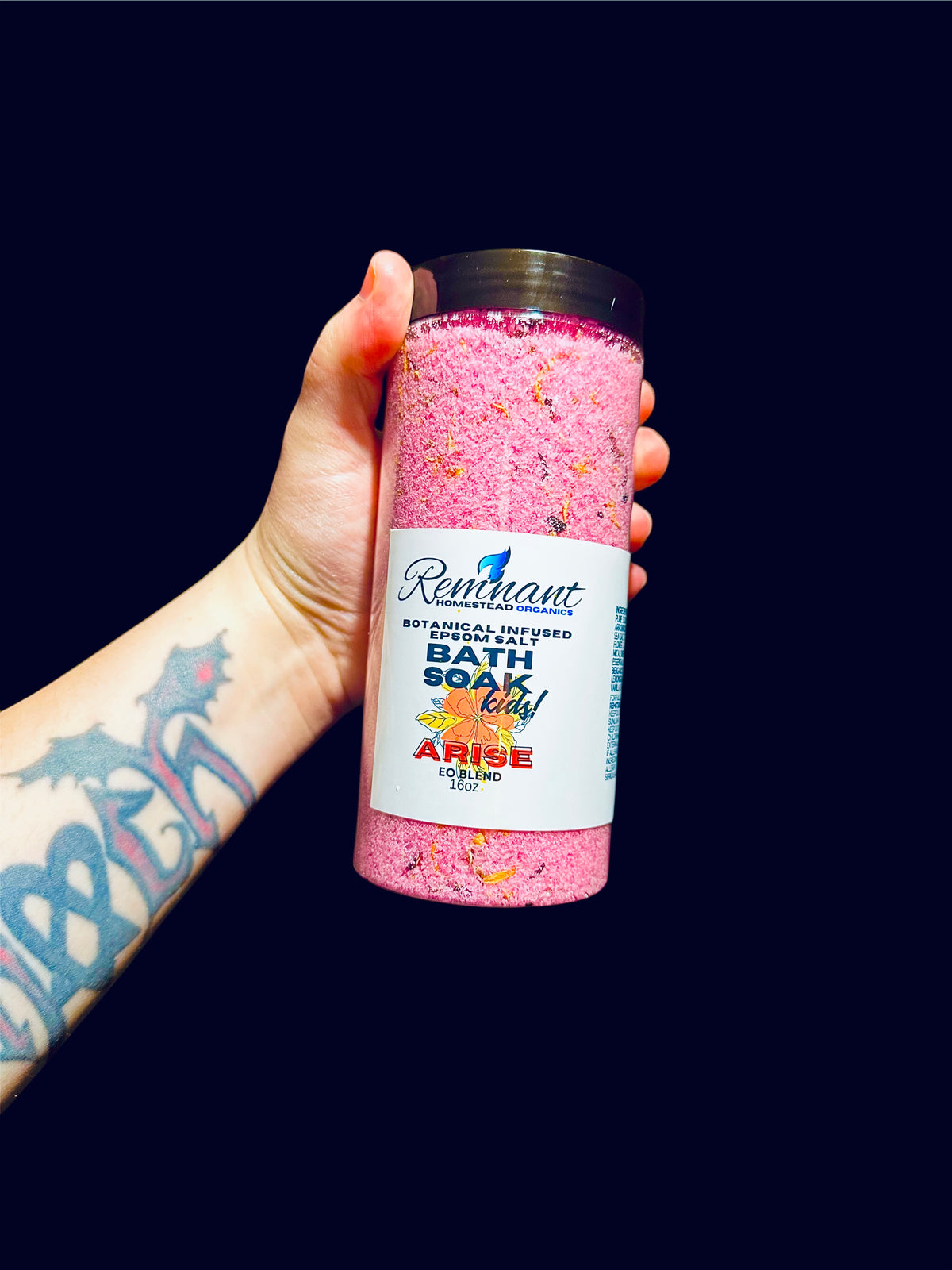 KIDS! Colored Botanical Soak Salts