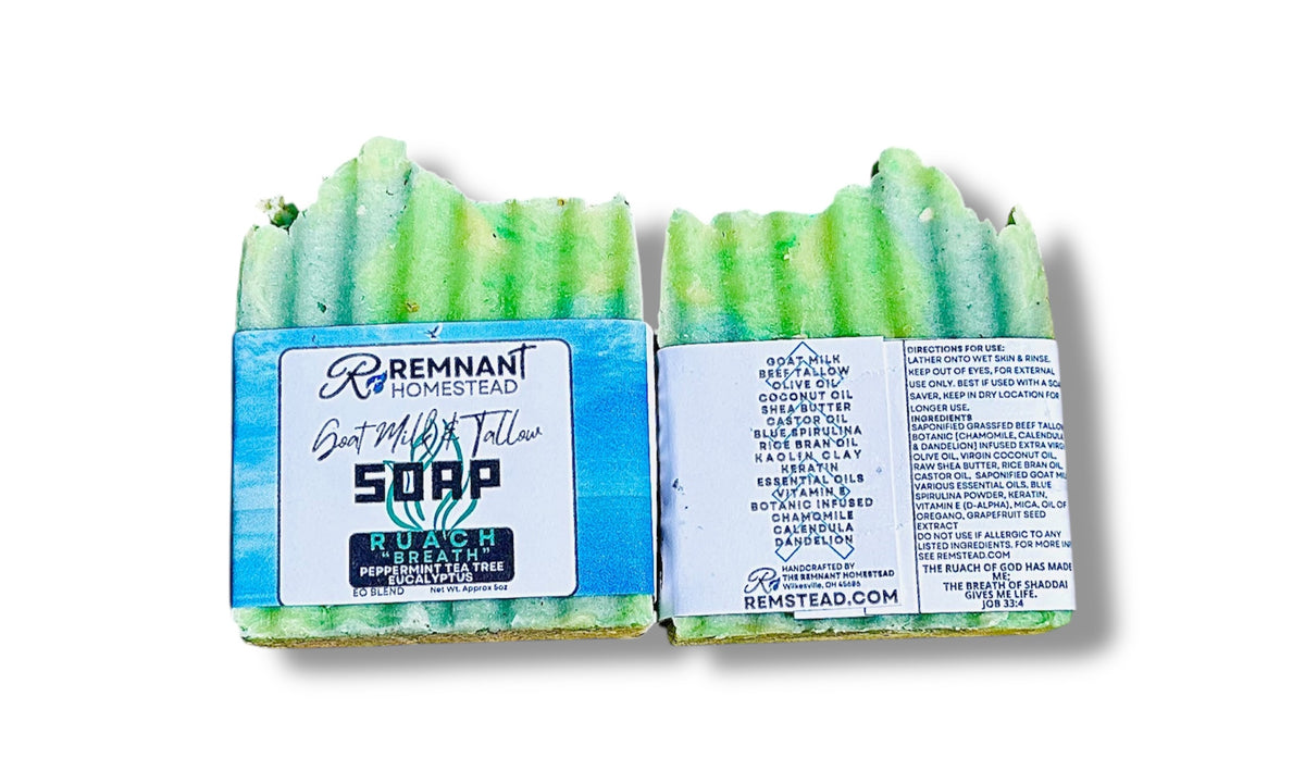 RUACH | Beef Tallow & Goat Milk Soap