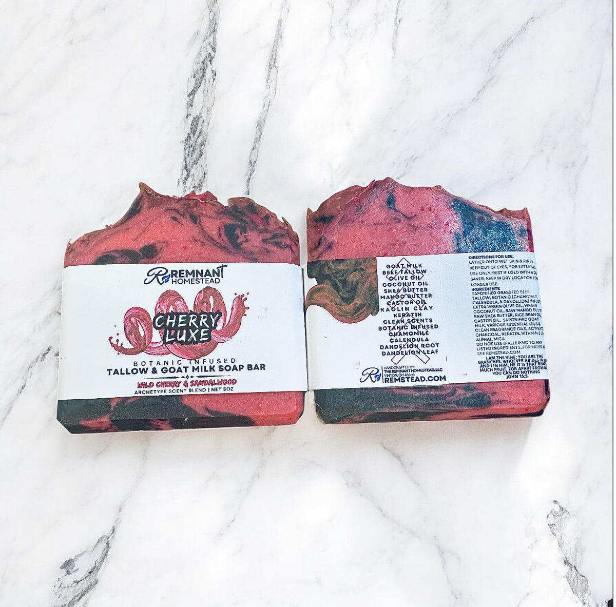 Cherry Luxe | Tallow & Goat Milk Soap