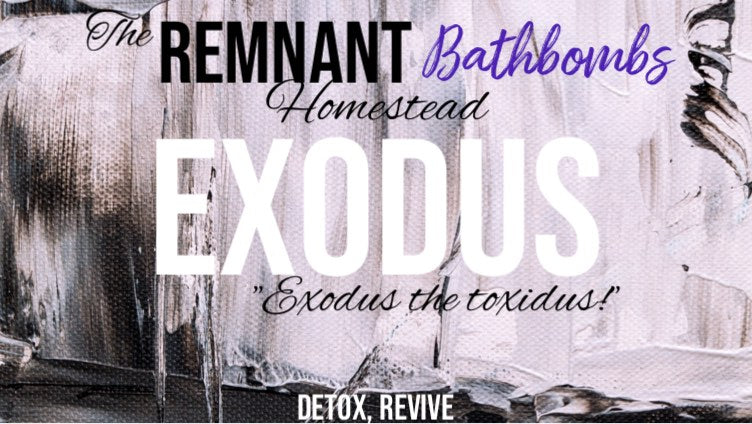 EXODUS Lavender (Charcoal) Detox Botanic Bath Bombs & Domes | Chamomile Calendula Dandelion | Clay | Activated Charcoal