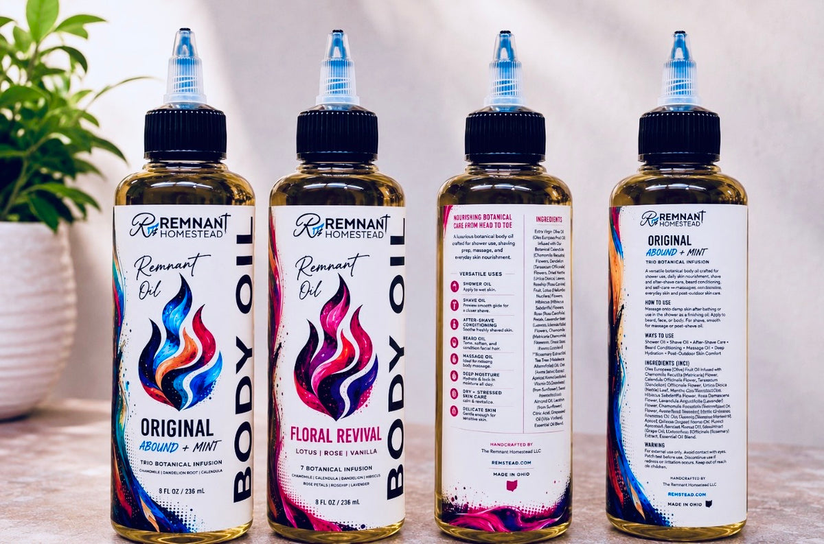 Remnant Oil | Botanical-Infused In-Shower + Body Oil