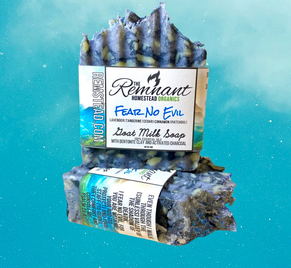 Fear No Evil [EO] | Tallow & Goat Milk Soap | Warm Cinnamon Woods Blend