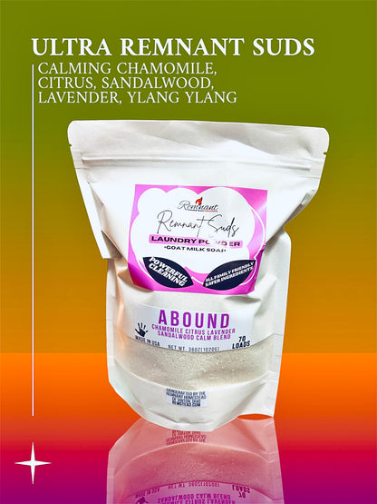 Remnant Suds Laundry Powder | Ultra Concentrated Laundry Detergent