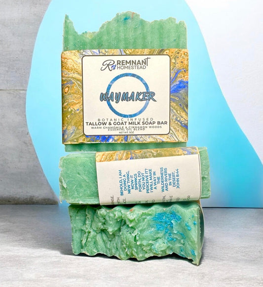 Waymaker EO | Tallow & Goat Milk Soap