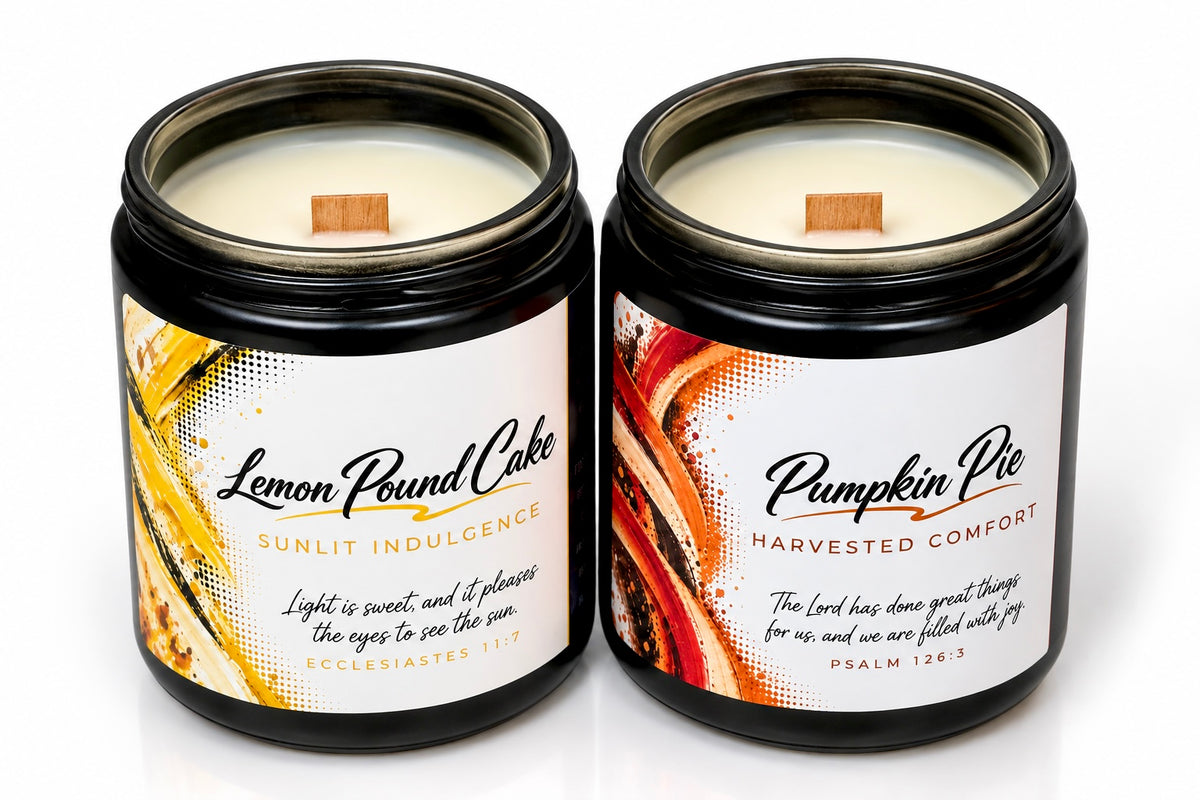 Best Selling Candle Variants [Beeswax & Coconut] | Cherry Wood Wick | Clean Burn | EO & Archetype Blend