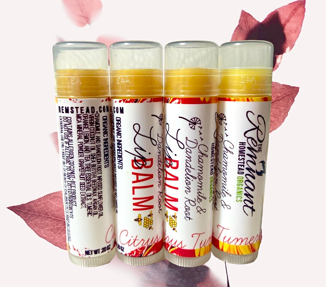Tallow Lip Balms | Tallow, Botanical Infusion & Kokum Butter