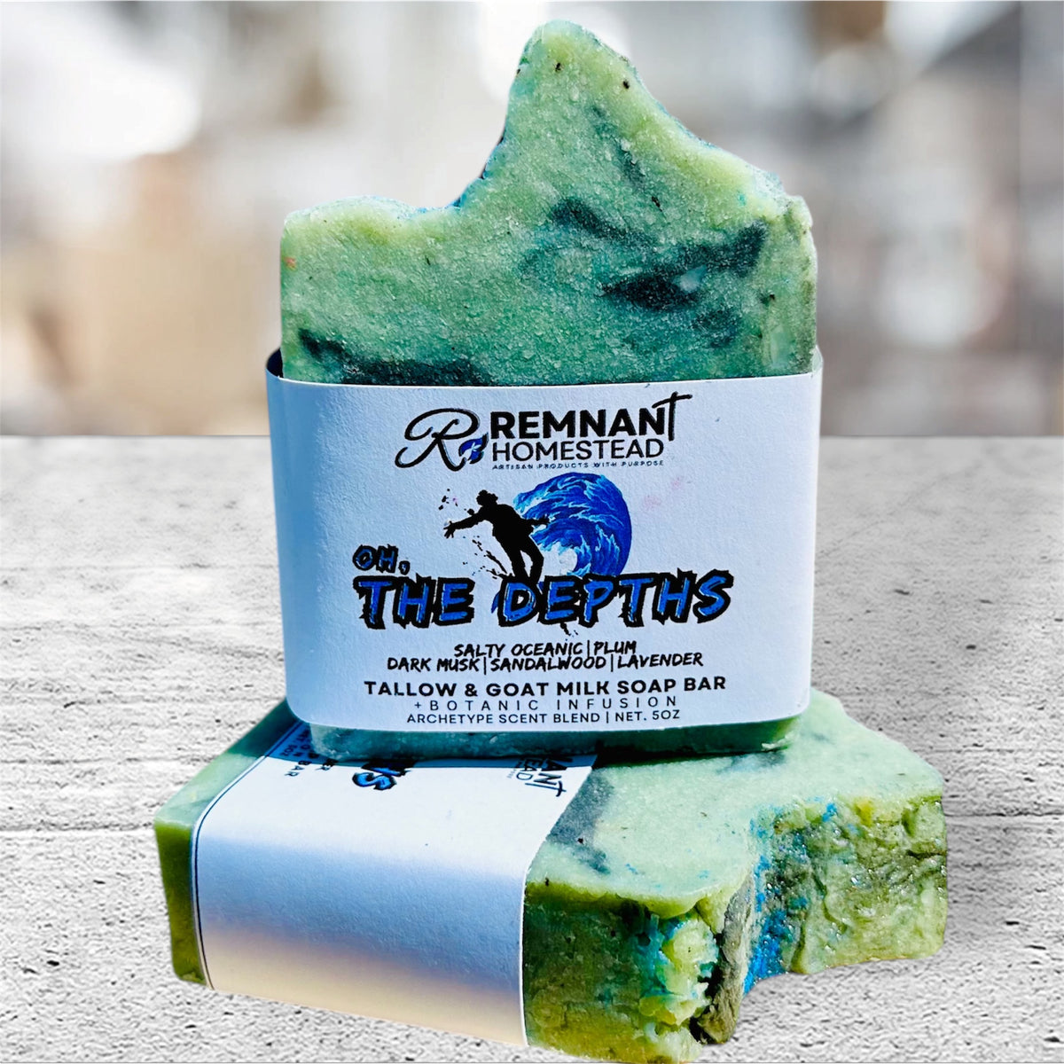BLUE LAVA | Tallow & Goat Milk Soap