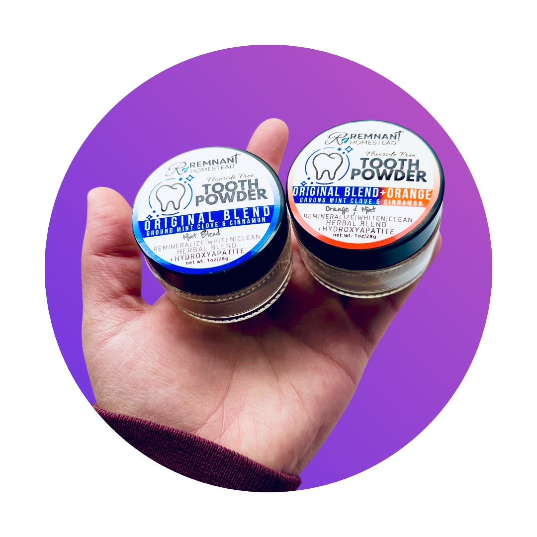 Botanical Tooth & Gum Powder [Remineralize, Trace Minerals, Herbal]