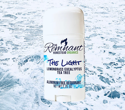 “The Light” | Deodorant | Lemongrass Euca Tea Tree EO