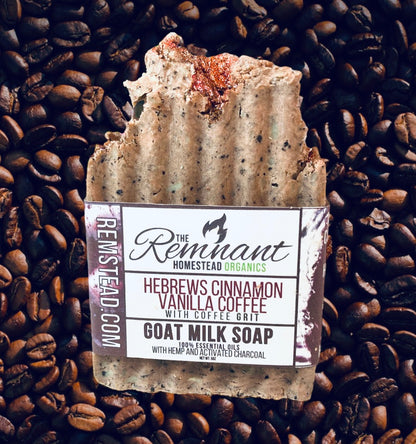 CinnaSwirl Java EO | Goat Milk & Tallow Soap | Exfoliating