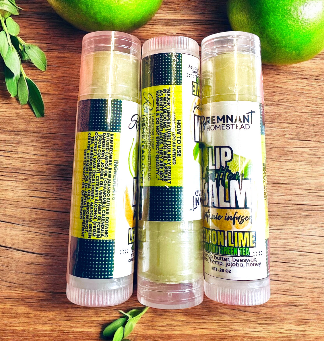 Tallow Lip Balms | Tallow, Botanical Infusion & Kokum Butter