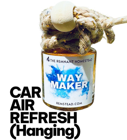 Hanging Car Diffuser | Glass Car Aroma