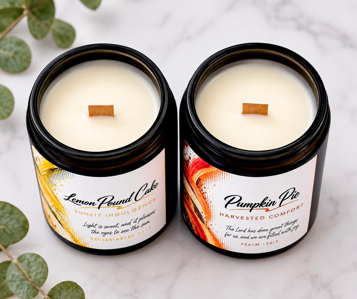 Best Selling Candle Variants [Beeswax & Coconut] | Cherry Wood Wick | Clean Burn | EO & Archetype Blend