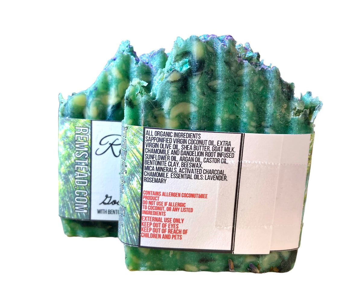 "The Way" Tallow & Goat Milk Soap Bar [Rosemary Lavender] EO | Botanical Infused