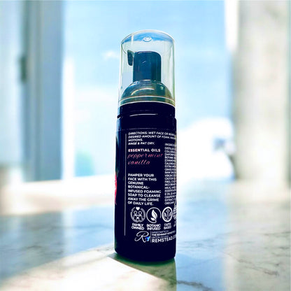 Beard & Face Foam Wash Botanical Infused | Goat Milk & Tallow | Colloidal Silver
