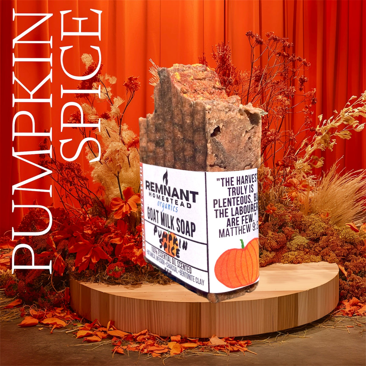 Pumpkin Spice Latte EO | Tallow & Goat Milk Soap Bar