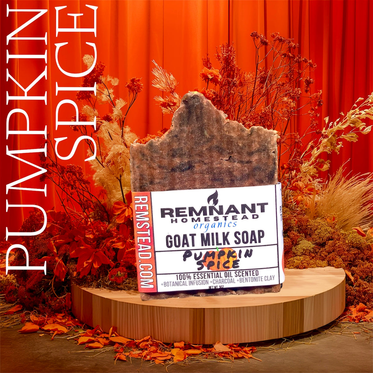Pumpkin Spice Latte EO | Tallow & Goat Milk Soap Bar