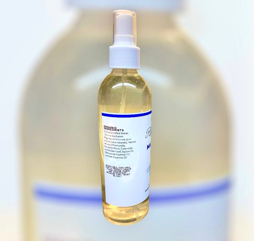 Magnesium Oil Spray [For Stress, Calm, Sleep, +] Pure Zechstein Magnesium & Botanical Infused