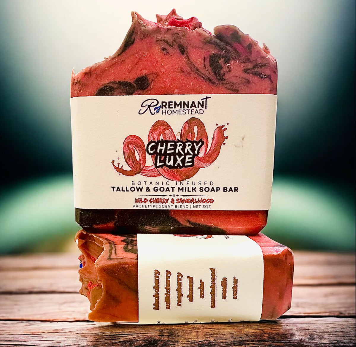 Cherry Luxe | Tallow & Goat Milk Soap