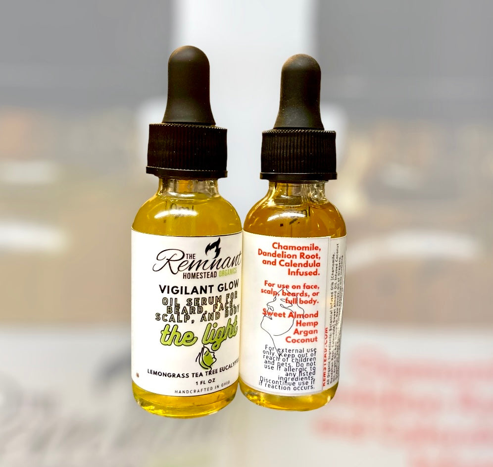Vigilant Face Oil [Face, Scalp, Body, Beard]