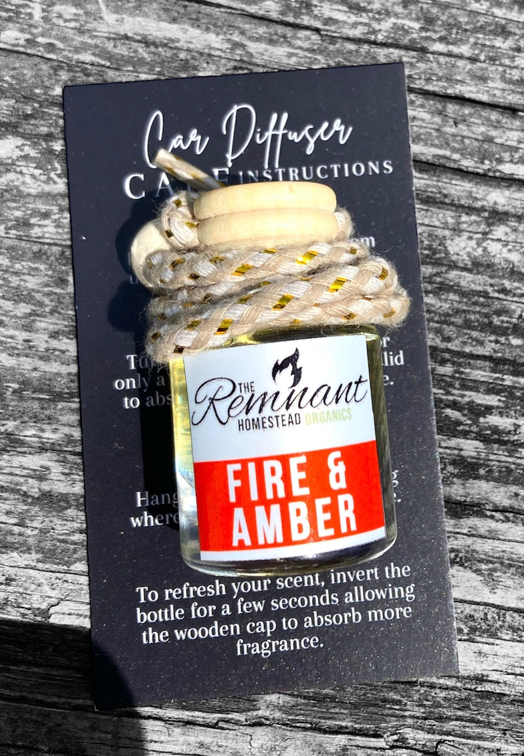 Hanging Car Diffuser | Glass Car Aroma