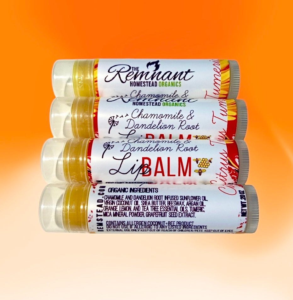Tallow Lip Balms | Tallow, Botanical Infusion & Kokum Butter