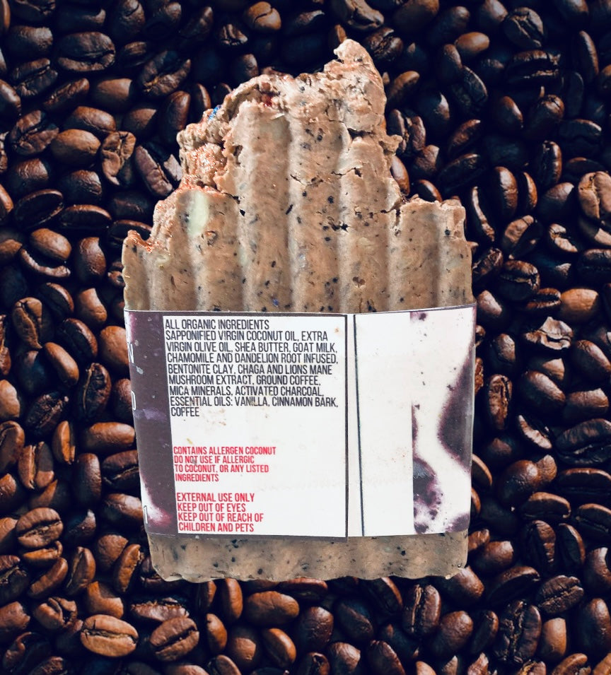CinnaSwirl Java EO | Goat Milk & Tallow Soap | Exfoliating