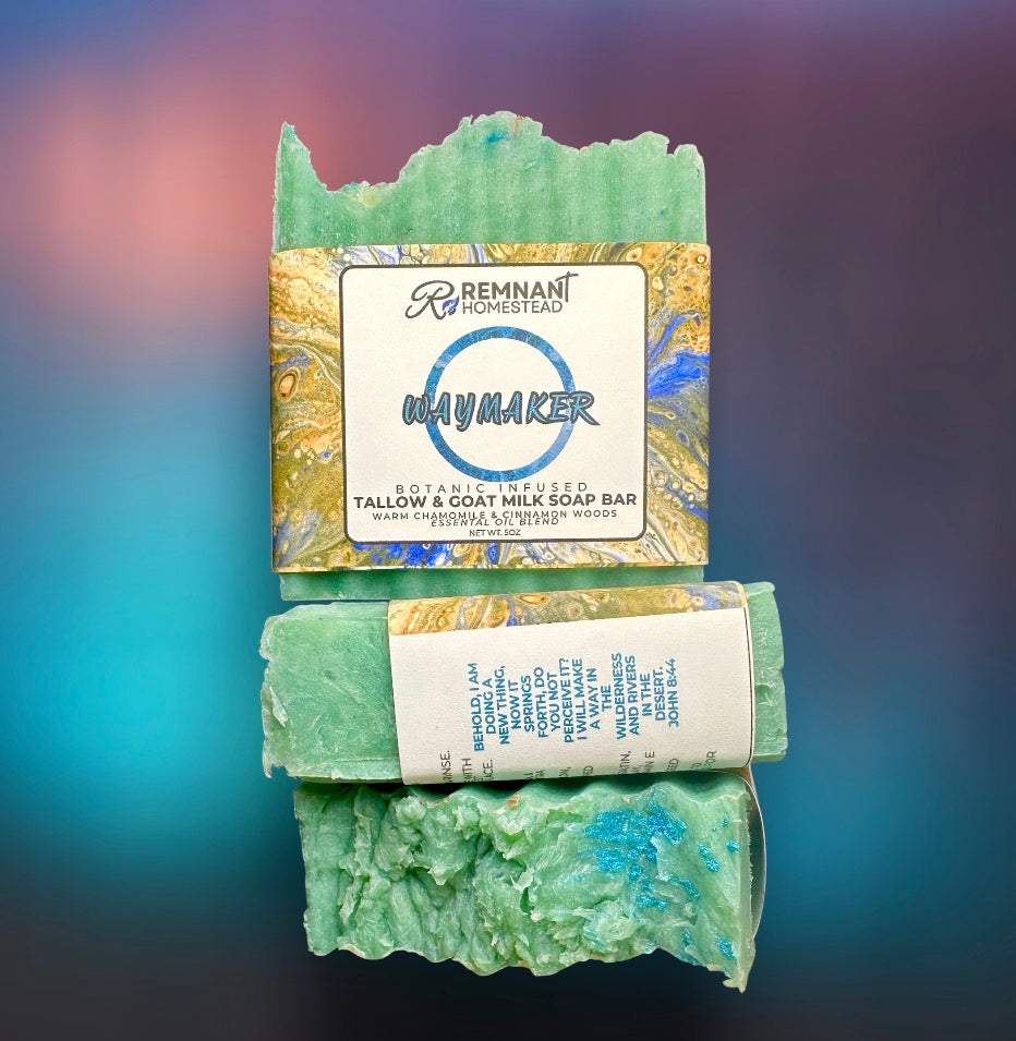 Waymaker EO | Tallow & Goat Milk Soap
