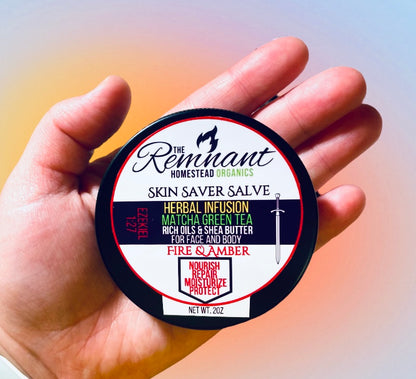 THE Skin Saver Salve🗡️ [Botanical Infusion, Essential Oils + Green Tea]