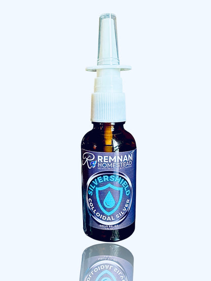 Colloidal Silver [Spray for Sinus Relief] 10PPM Nanoparticle Silver Hydrosol