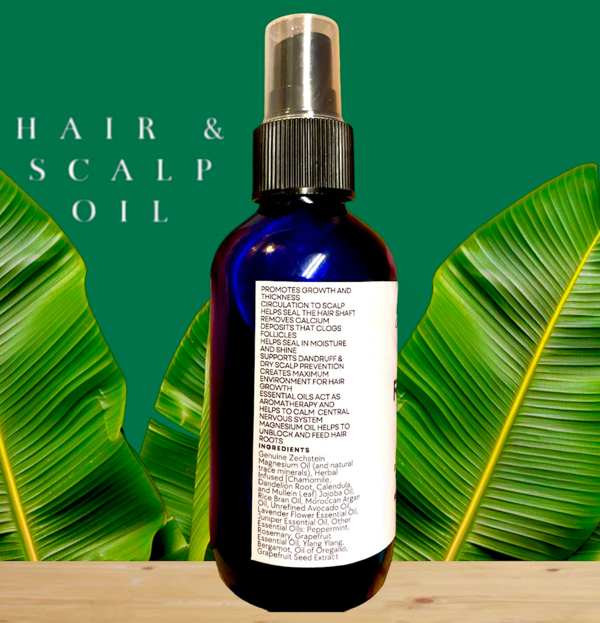 Renewal Hair Grow & Scalp Elixir Spray +Magnesium Oil