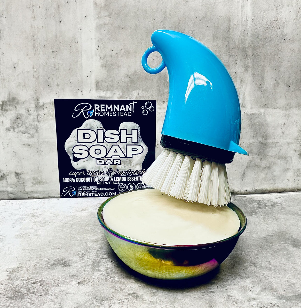Solid Dish Soap Bar
