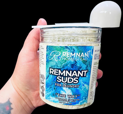 Remnant Suds Laundry Powder | Ultra Concentrated Laundry Detergent