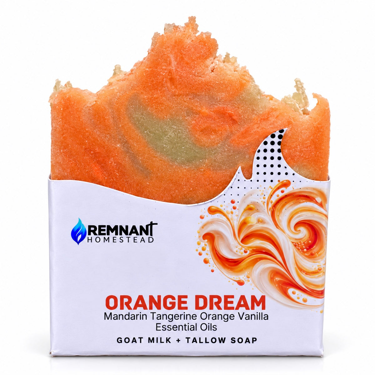Orange Dream [EO] | Tallow & Goat Milk Soap Bar