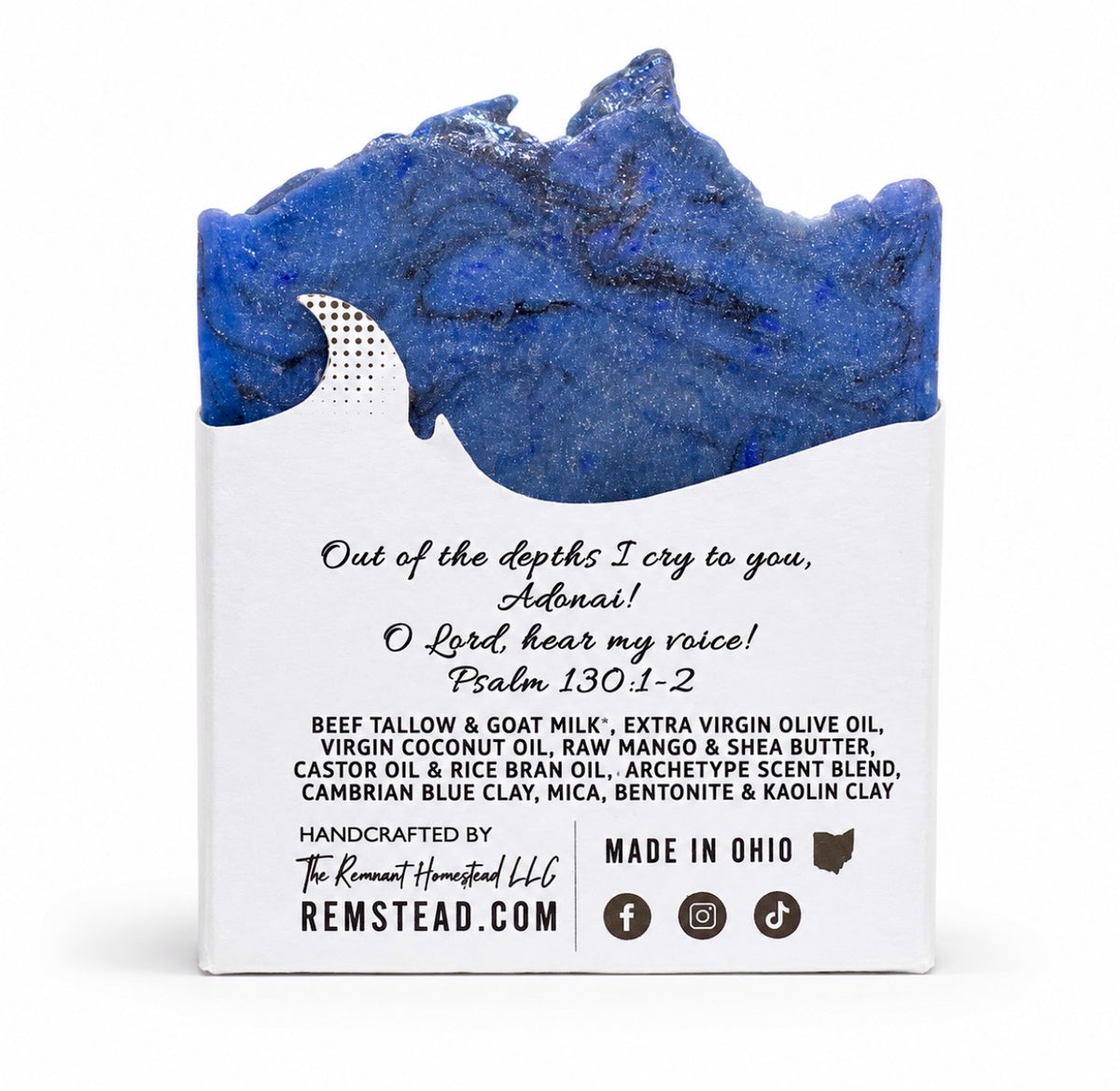 BLUE LAVA | Tallow & Goat Milk Soap