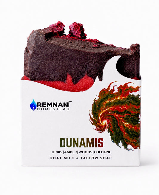 DUNAMIS | Bold & Masculine | Goat Milk & Tallow Soap