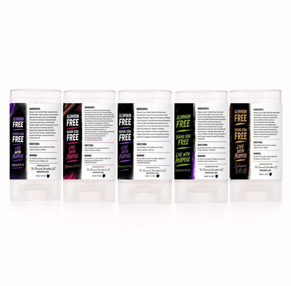 Deodorant | Tallow & Botanical Infused | ALL Variations
