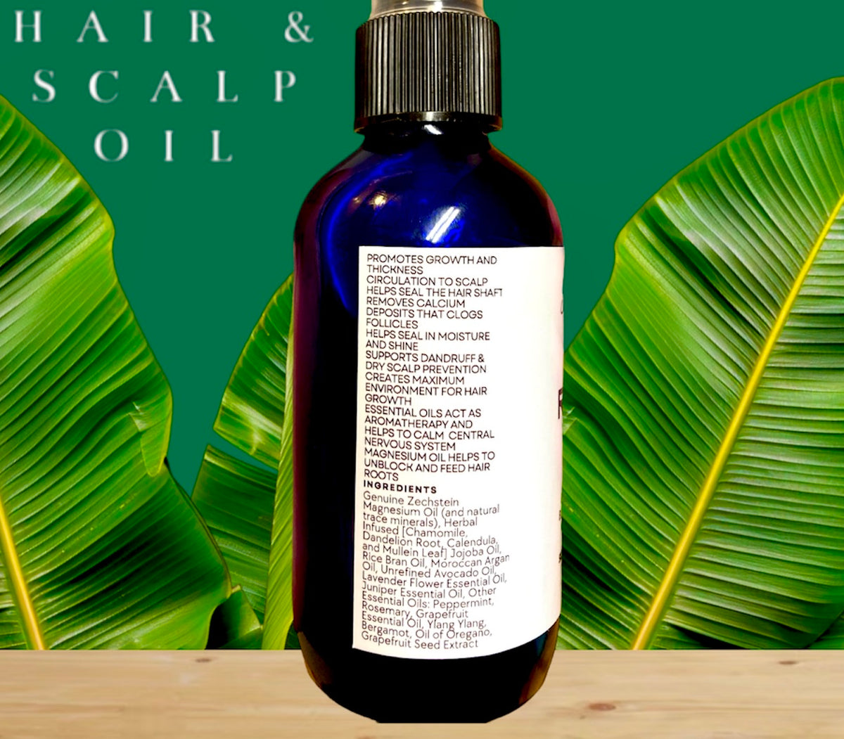 Renewal Hair Grow & Scalp Elixir Spray +Magnesium Oil