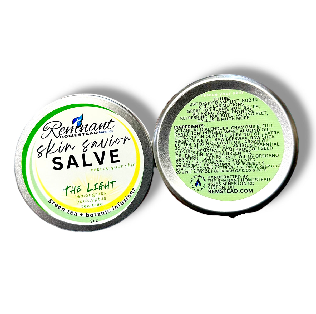 THE Skin Saver Salve🗡️ [Botanical Infusion, Essential Oils + Green Tea]