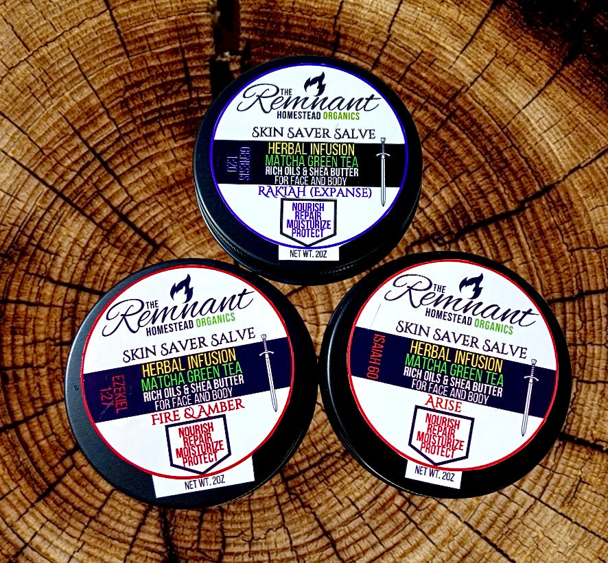 THE Skin Saver Salve🗡️ [Botanical Infusion, Essential Oils + Green Tea]