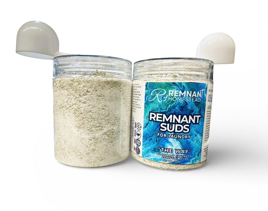 Remnant Suds Laundry Powder | Ultra Concentrated Laundry Detergent