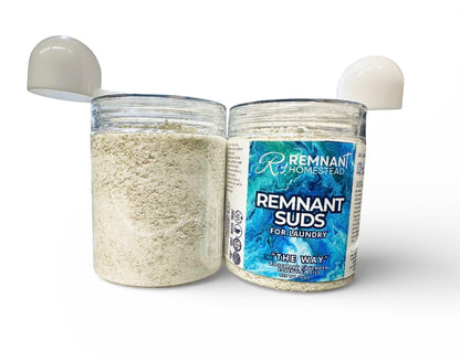 Remnant Suds Laundry Powder | Ultra Concentrated Laundry Detergent