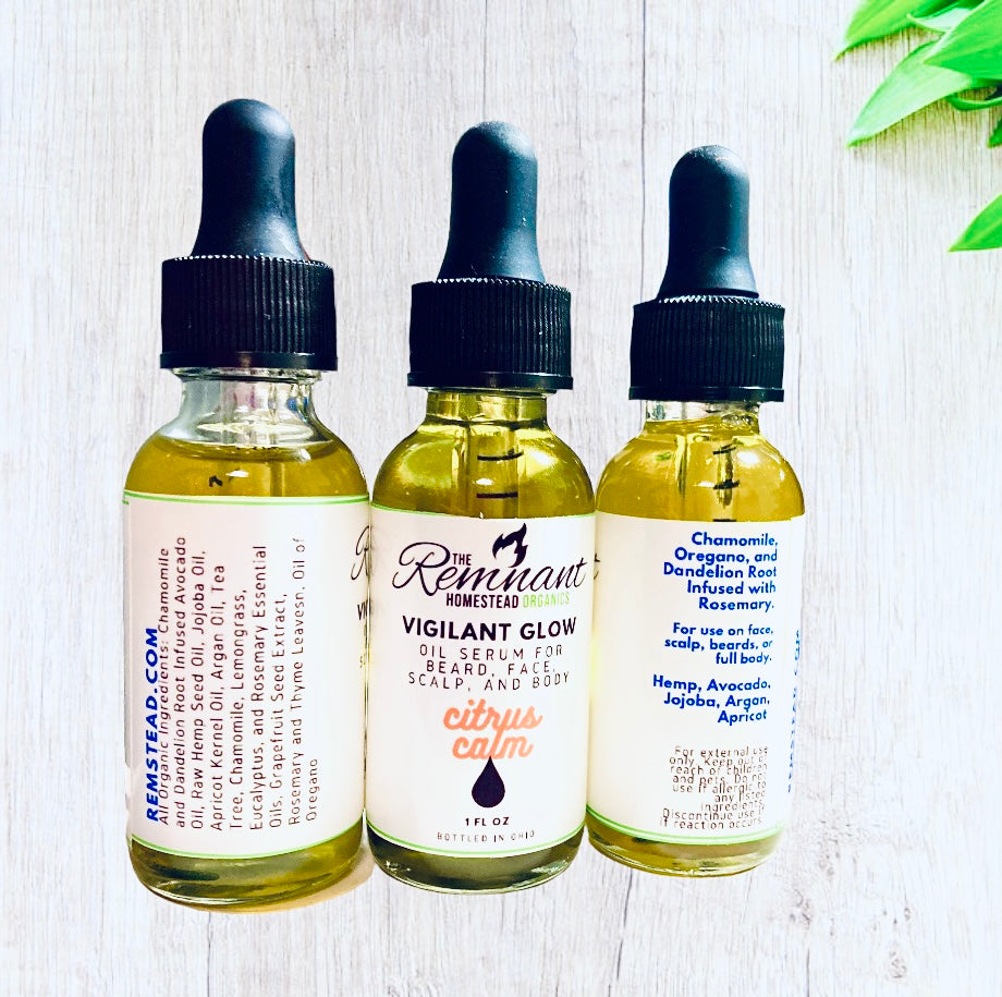 Vigilant Face Oil [Face, Scalp, Body, Beard]