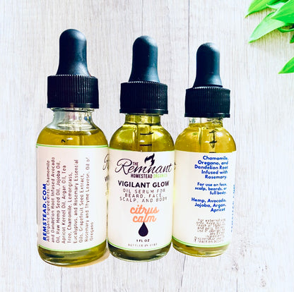 Vigilant Face Oil [Face, Scalp, Body, Beard]