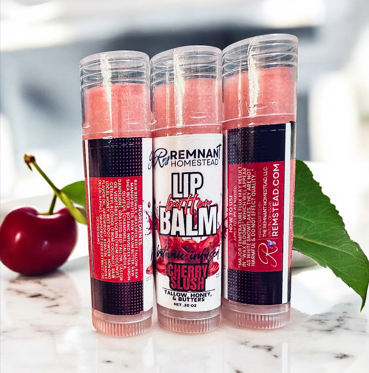 Tallow Lip Balms | Tallow, Botanical Infusion & Kokum Butter