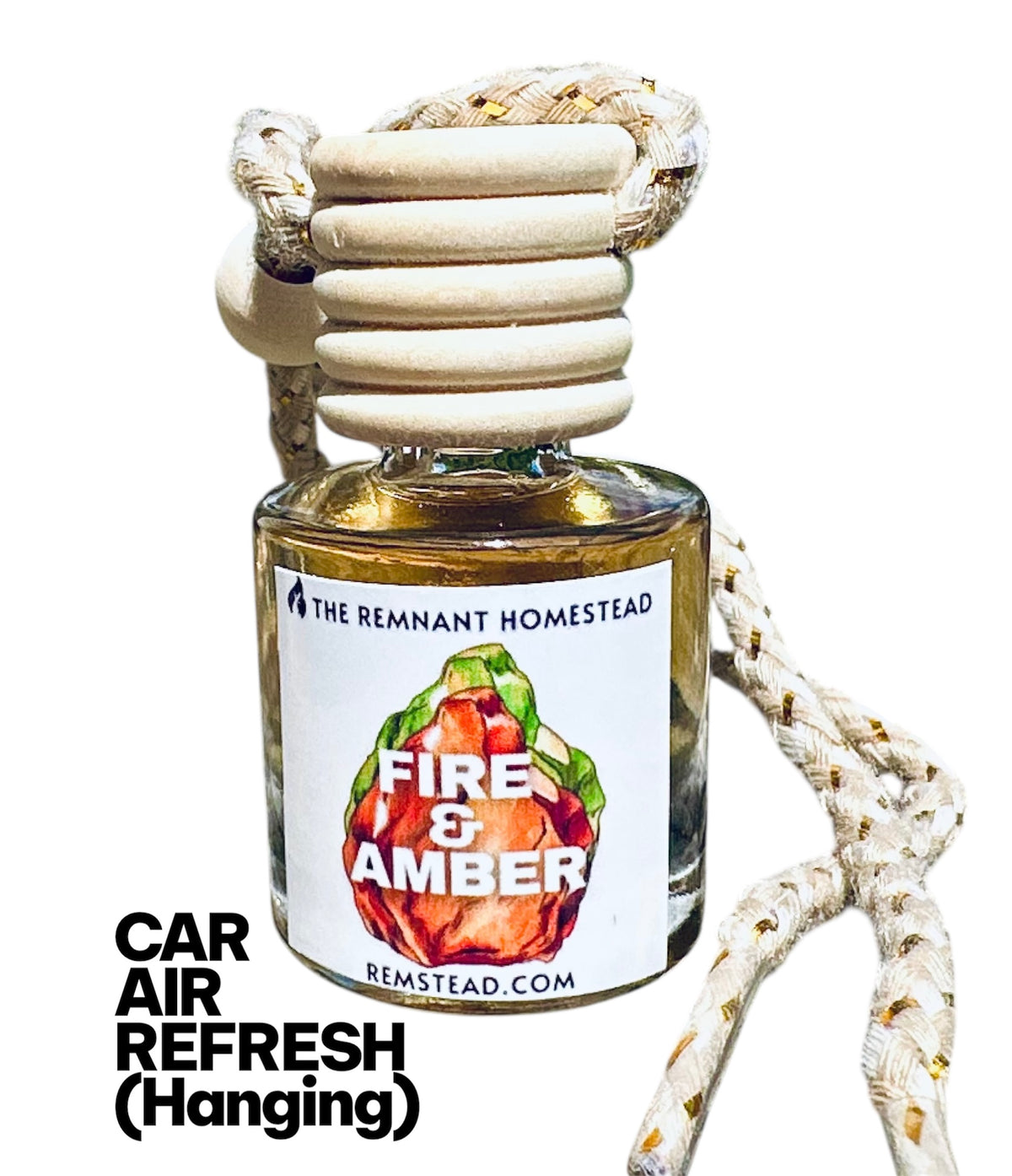 Hanging Car Diffuser | Glass Car Aroma