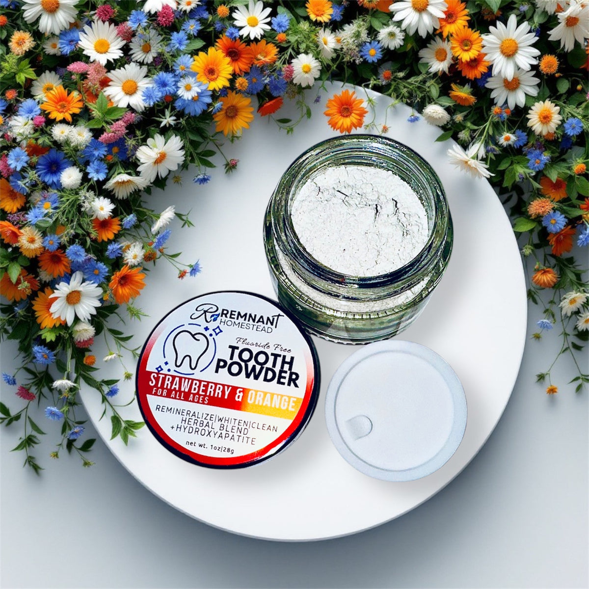 Botanical Tooth & Gum Powder [Remineralize, Trace Minerals, Herbal]
