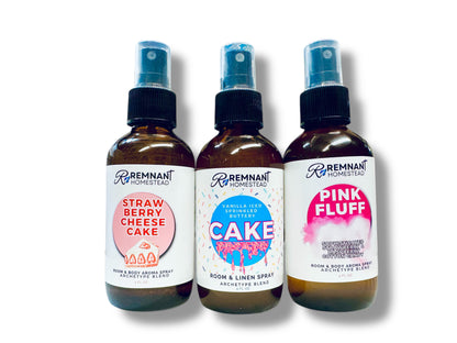 BODY & ROOM AROMA SPRAYS | ALL SCENTS | FULL SIZE