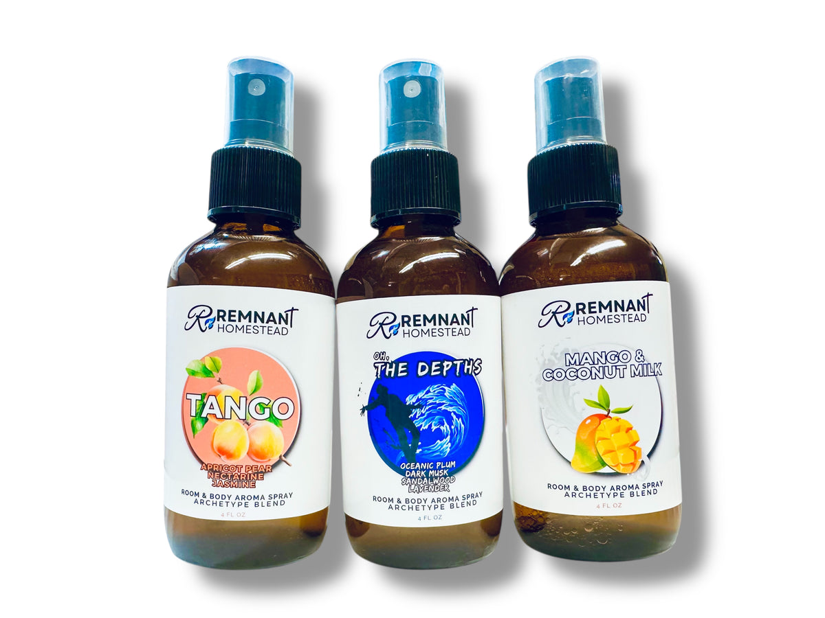 BODY & ROOM AROMA SPRAYS | ALL SCENTS | FULL SIZE